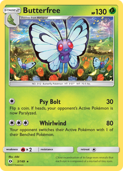 Butterfree #3 Sun & Moon