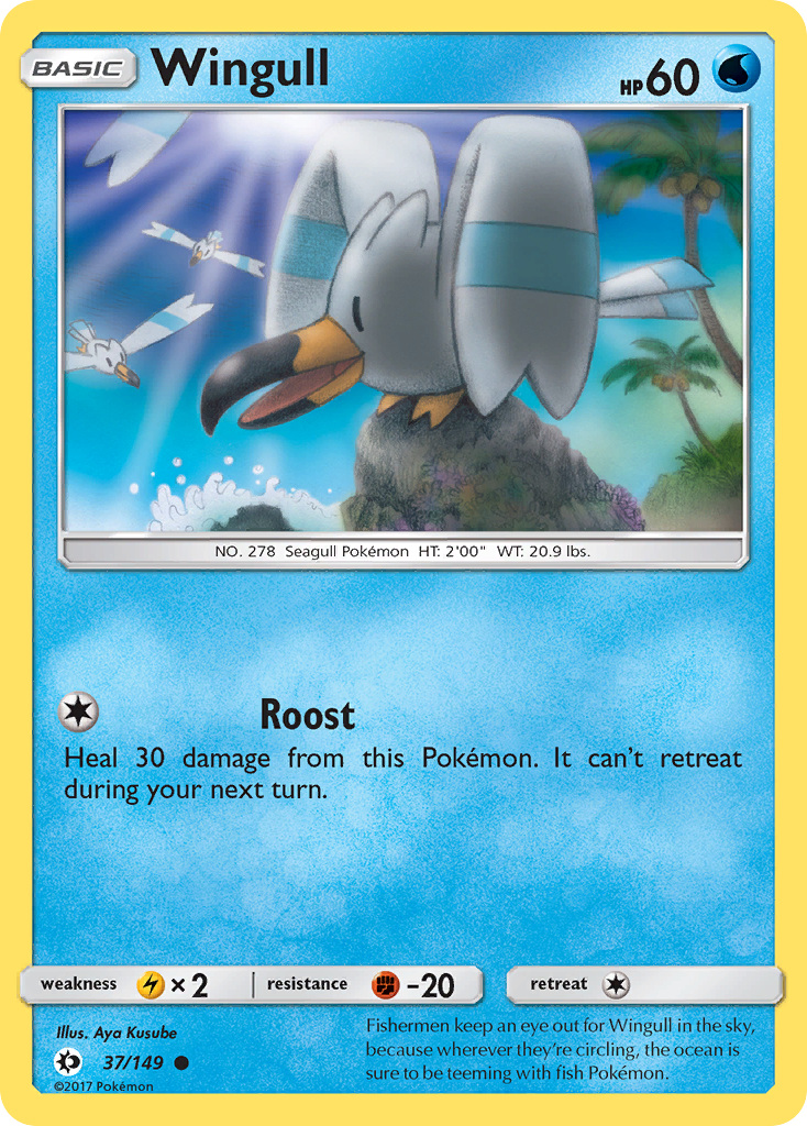 Wingull #37 Sun & Moon