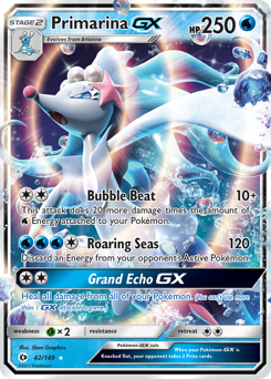 Primarina-GX #42 Sun & Moon