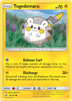 Togedemaru Sun & Moon #53