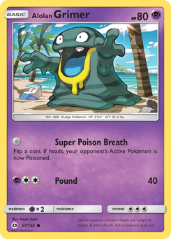 Alolan Grimer #57 Sun & Moon