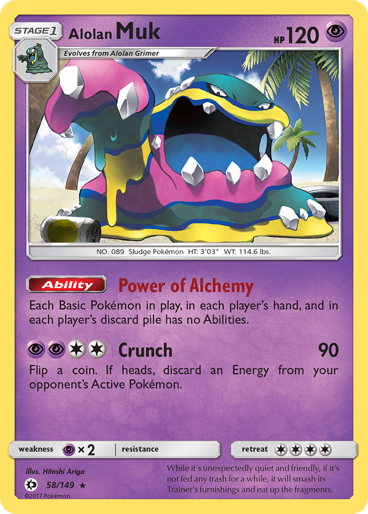 Alolan Muk #58 Sun & Moon