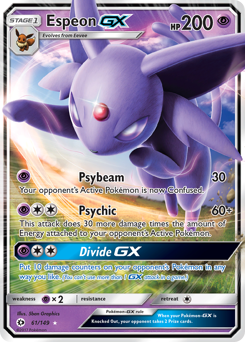Espeon-GX #61 PSA 10