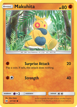 Makuhita #67 Sun & Moon