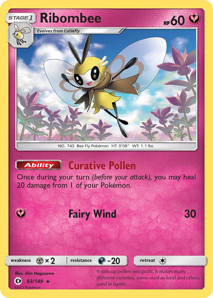Ribombee #93 Sun & Moon