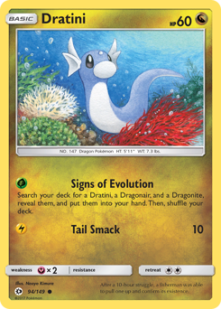 Dratini Sun & Moon #94