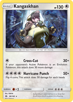 Kangaskhan Sun & Moon #99