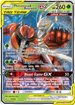 Pheromosa & Buzzwole-GX #1 Unbroken Bonds