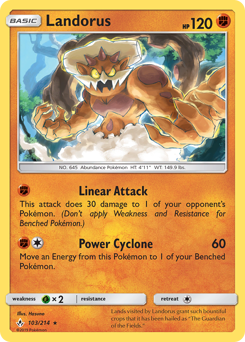 Landorus Unbroken Bonds