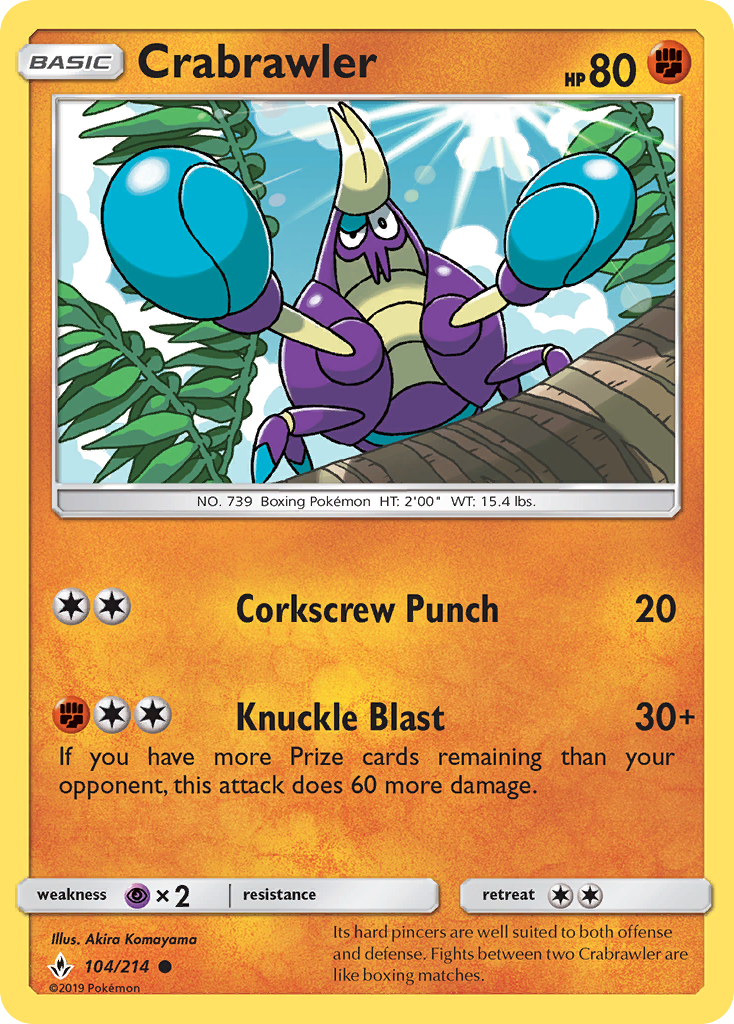 Crabrawler #104 Unbroken Bonds