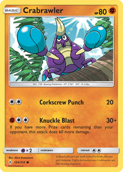 Crabrawler #104 PSA 10