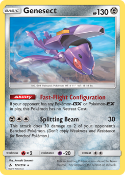 Genesect #127 Unbroken Bonds