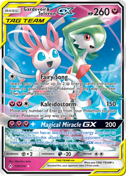 Gardevoir & Sylveon-GX Unbroken Bonds #130
