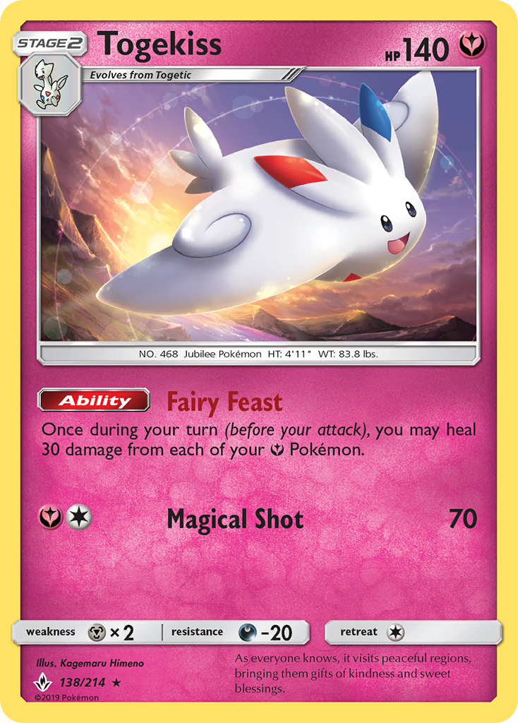 Togekiss #138 Unbroken Bonds