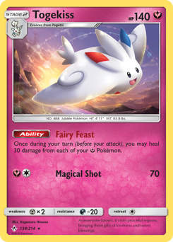 Togekiss #138 Unbroken Bonds