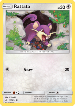 Rattata #143 Unbroken Bonds