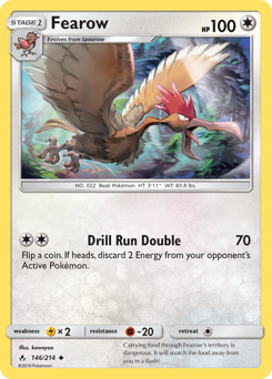 Fearow #146 Unbroken Bonds