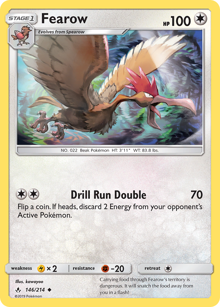 Fearow #146 Unbroken Bonds