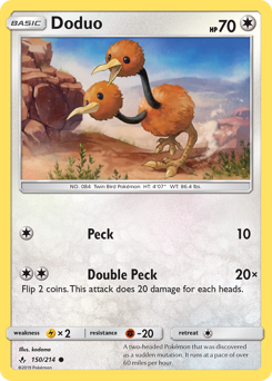 Doduo #150 Unbroken Bonds