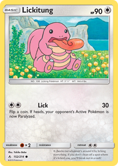 Lickitung #152 Unbroken Bonds