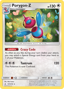 Porygon-Z #157 Unbroken Bonds