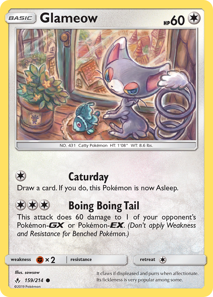 Glameow #159 Unbroken Bonds