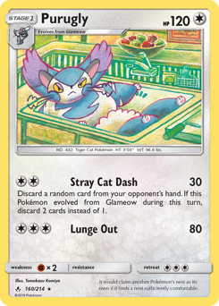 Purugly #160 PSA 10