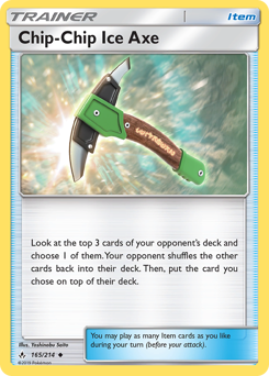 Chip-Chip Ice Axe #165 Unbroken Bonds