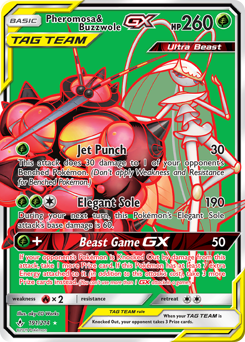 Pheromosa & Buzzwole-GX #191 Unbroken Bonds