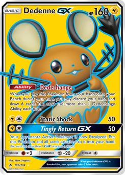 Dedenne-GX #195 Unbroken Bonds