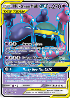 Muk & Alolan Muk-GX #196 Unbroken Bonds