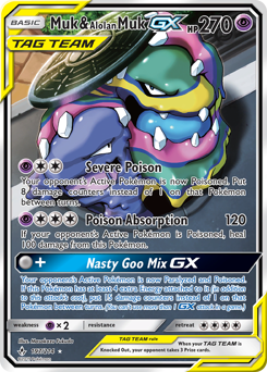 Muk & Alolan Muk-GX #197 Unbroken Bonds