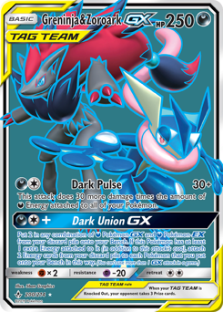 Greninja & Zoroark-GX #200 Unbroken Bonds