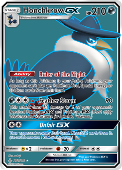 Honchkrow-GX #202 Unbroken Bonds