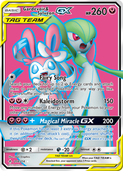 Gardevoir & Sylveon-GX Unbroken Bonds #204