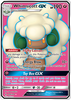 Whimsicott-GX #206 PSA 10