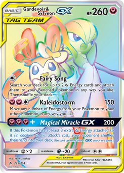 Gardevoir & Sylveon-GX #225 Unbroken Bonds