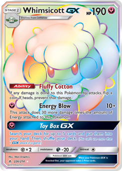 Whimsicott-GX #226 Unbroken Bonds