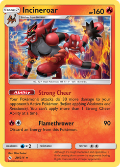 Incineroar #29 Unbroken Bonds