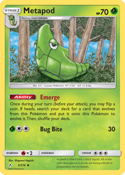 Metapod #3 Unbroken Bonds