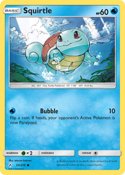 Squirtle #33 PSA 10