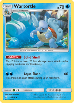 Wartortle #34 Unbroken Bonds