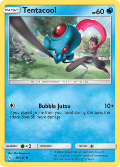 Tentacool #40 Unbroken Bonds