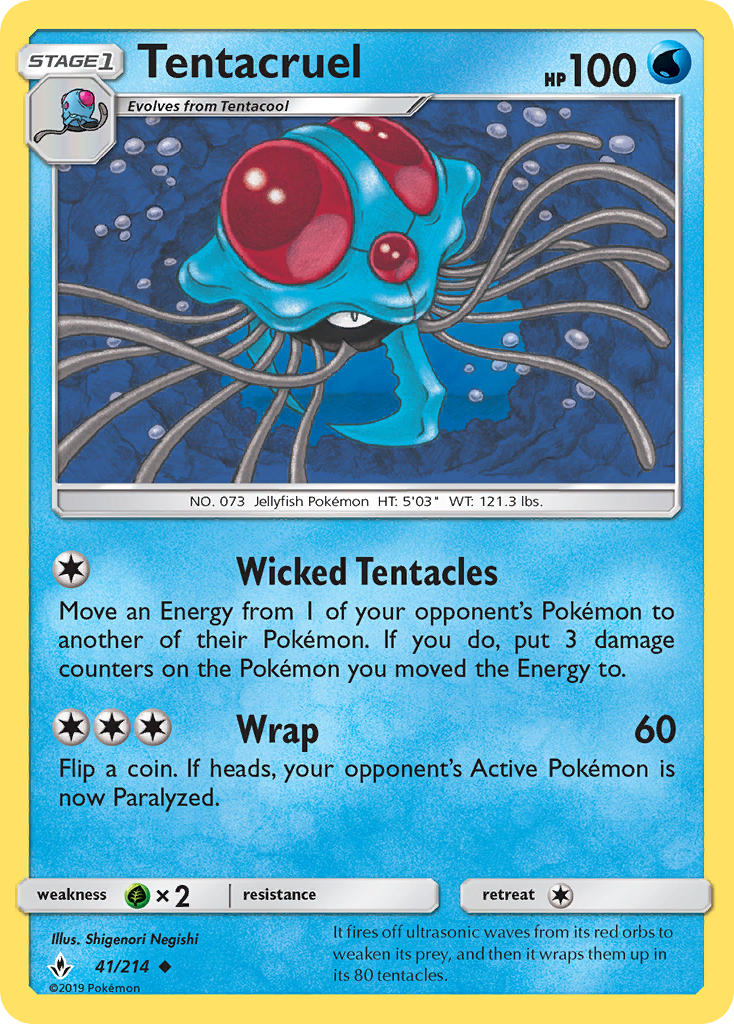 Tentacruel #41 Unbroken Bonds