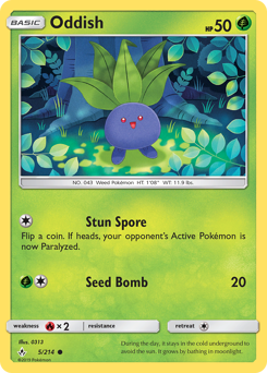 Oddish #5 PSA 10