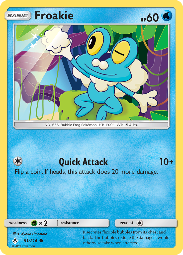 Froakie #51 Unbroken Bonds