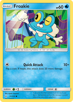 Froakie Unbroken Bonds #51