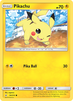 Pikachu #54 PSA 10