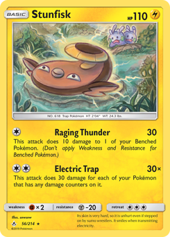Stunfisk Unbroken Bonds #56