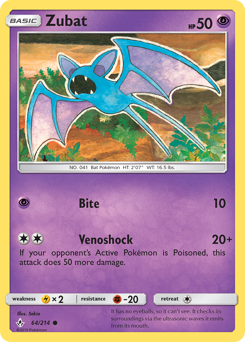 Zubat #64 Unbroken Bonds